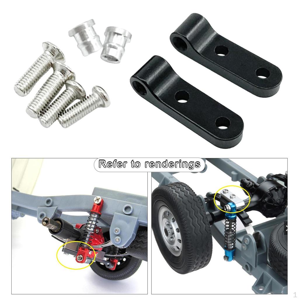 Крепления задних амортизаторов подходят для грузовиков 42 1/10, запчасти для самодельных автомобилей