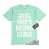 Футболка Dunk Low Mint Foam White Air Force 1, чтобы подобрать к CUTE