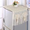 Purple Refrigerator Towel Dust Cover Lace Single Door Washing Machine Cover Towel