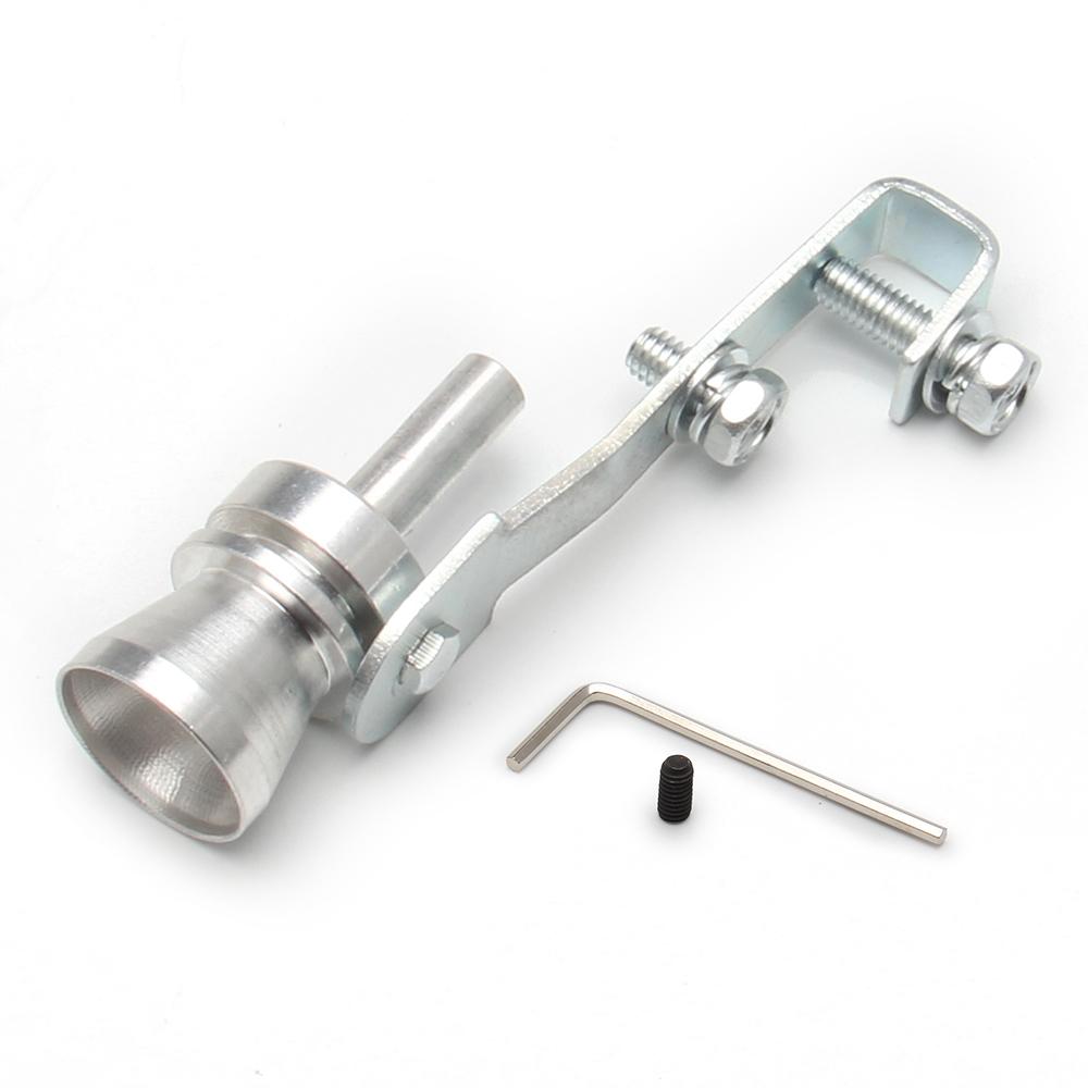 Универсальный автомобильный черный свисток с турбо-звуком, устройство для переоборудования автомобиля, симулятор турбо-звука выхлопной трубы, турбо-глушитель со свистком S/M/L/XL