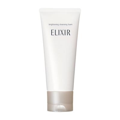 ELIXIR Очищающая пенка для умывания лица, осветляющая, мягкая, Shiseido, 145 г, Квази-препарат, Пена, Умывание, Пена, Наполненная, Кожа, Уход против старения, Белая,