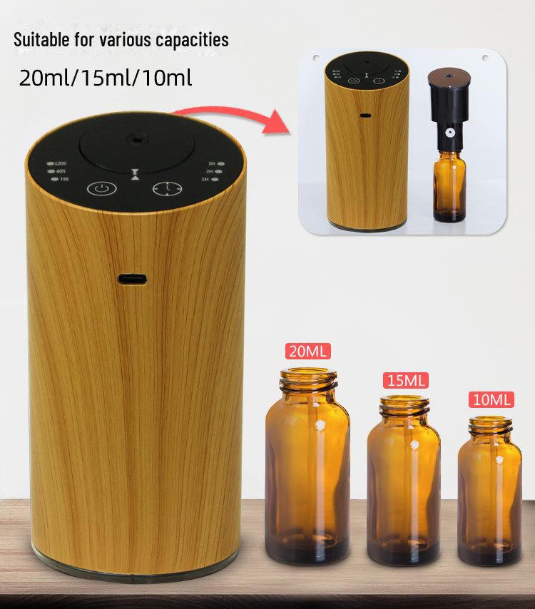 Креативный аромадиффузор с текстурой дерева для офиса и автомобиля - Настольный дизайн с большим распылением