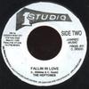 7inch Record HEPTONES - Falling In Love NONE Studio One Jamaica Reggae, Ska & Dub Used