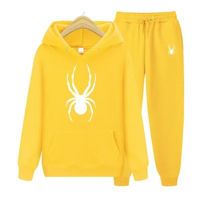 Women's Hoodie Set Spring and Fall Women's Suit Fashion Hoodie + Pants 2-piece Women's Casual Jogging Tracksuit