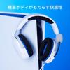 HYPERX Игровая гарнитура HyperX Cloud Stinger 2 Core PlayStation, совместимая с PS, вес 260 г, легкая, белого цвета, гарантия 2 года, для дома, работы, удаленной работы, видеоконференций