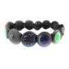[J4211] - Blue Green 'Coloring' Designer Bracelet