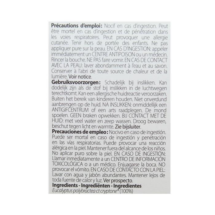 Pranarom Huile Essentielle Bio Eucalyptus à Cryptone 10 мл