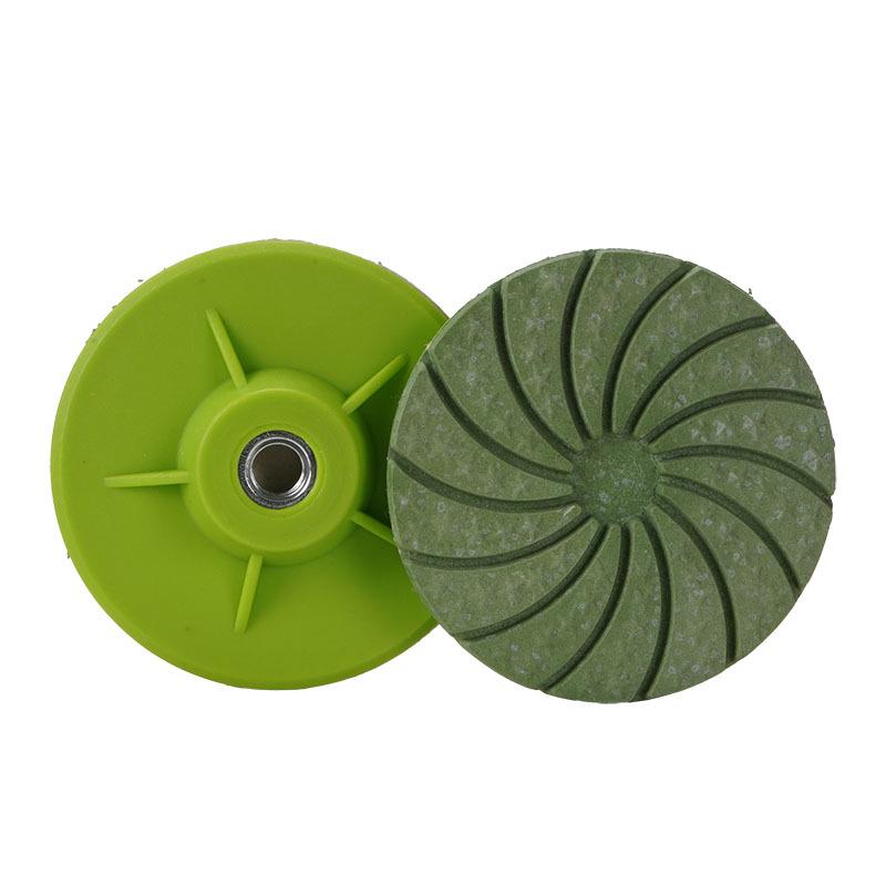 Диск для снятия фаски и полировки кромки сланца и мрамора