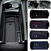 Car Armrest Box Storage For Peugeot 3008 3008GT 5008 Central Storage Box Console Stowing Storag R4W6