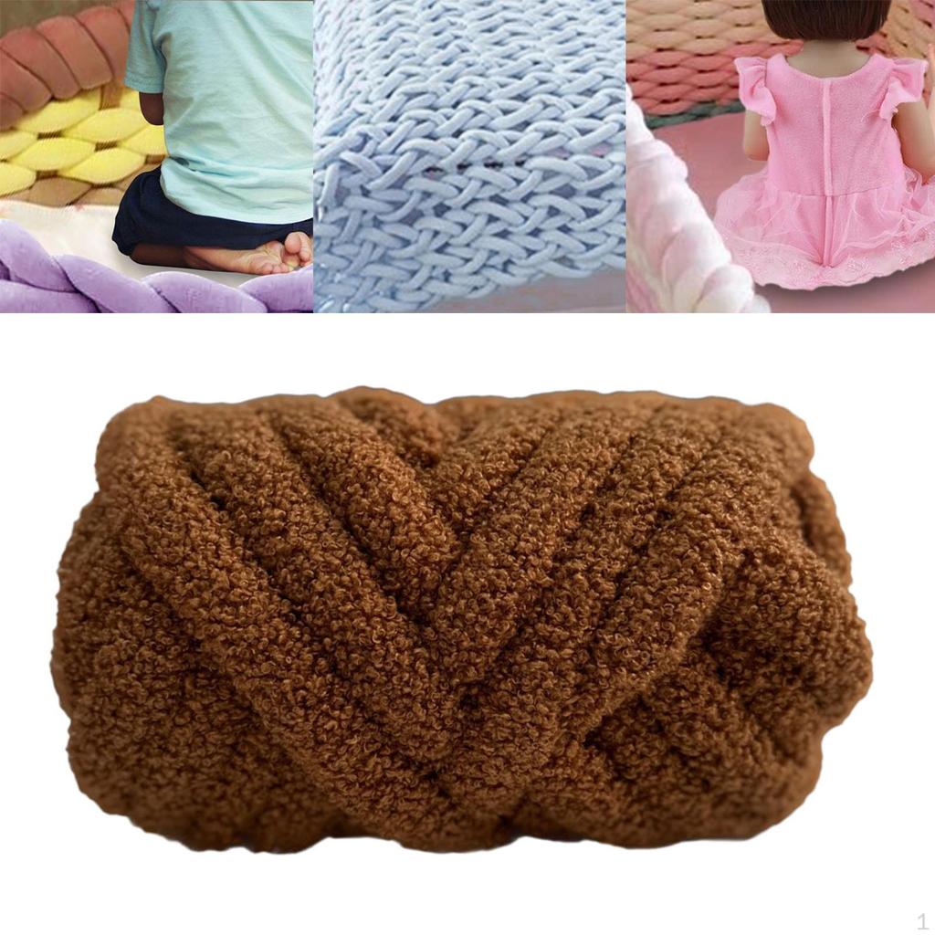Chunky Yarn Arm Knit DIY Knitting Crochet Threads Bulky Weight for Hats Weaving