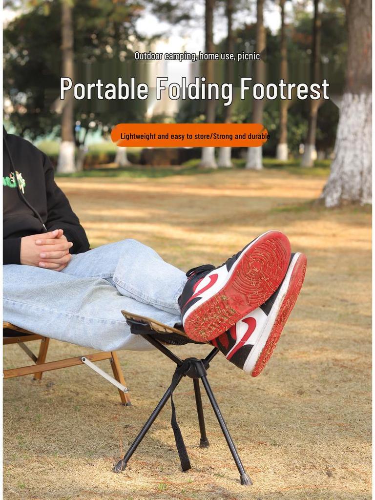 Ultra-Light Foldable Outdoor Camping Stool - Portable & Compact for Fishing, Picnic & Leisure