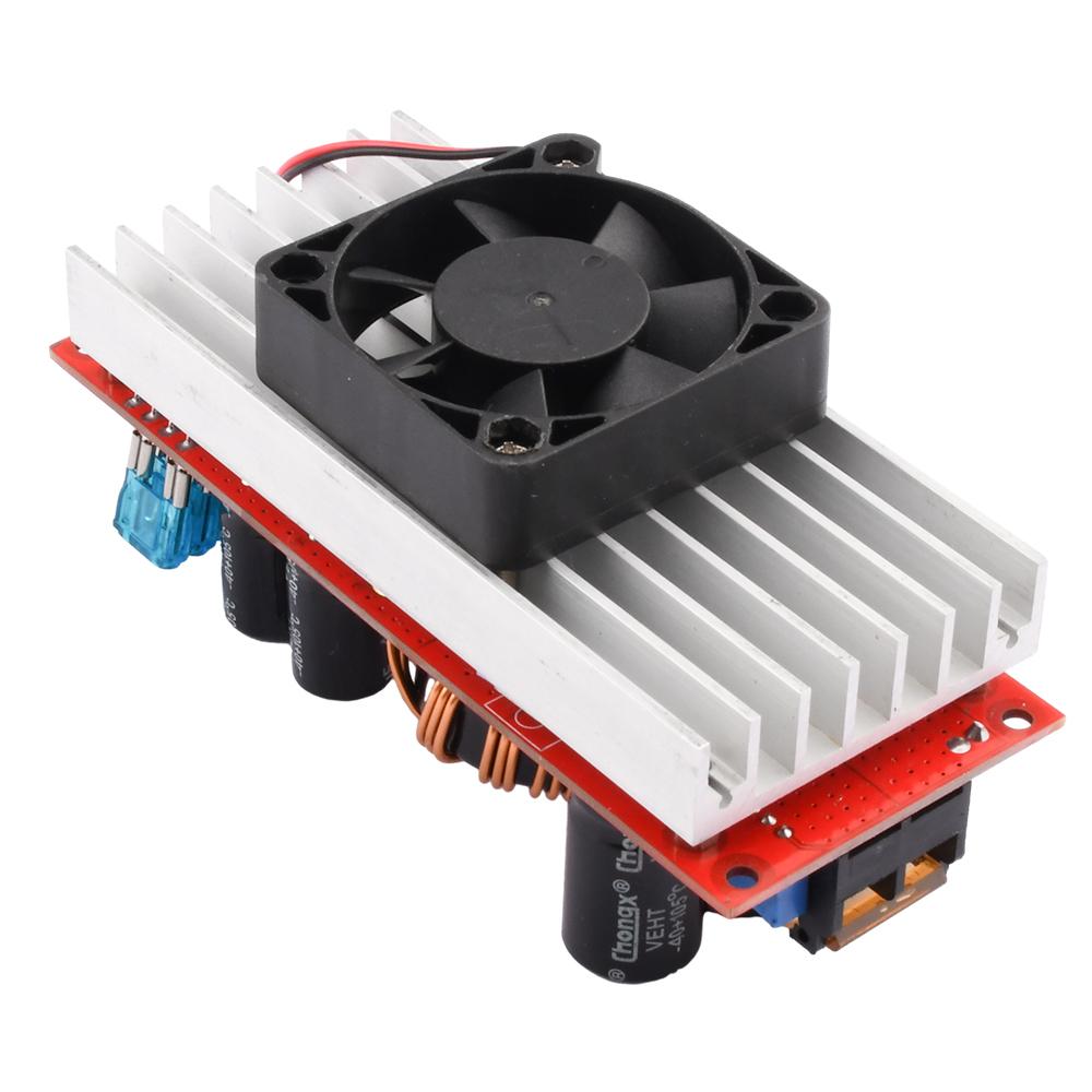 1200/1500/1800 Вт 20/30/40 А DC-DC повышающий преобразователь Повышающий модуль питания 10-60 В до 12-90 В регулируемое напряжение зарядное устройство