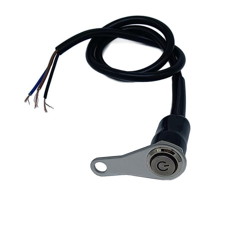 LED Motorcycle Switch ON/OFF Handlebar Mount Waterproof 12V ATV Scooter Fog Light Headlamps Motorbike Push Button Switches