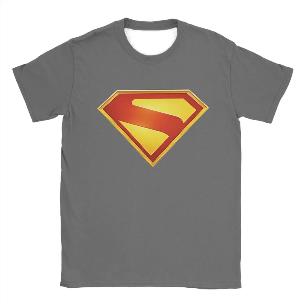 2026 New Hotselling Fashion Superman Logo Tshirt Mens Beach Style Aesthetic Tshirt Roundneck Hippie Superhero Tshirt