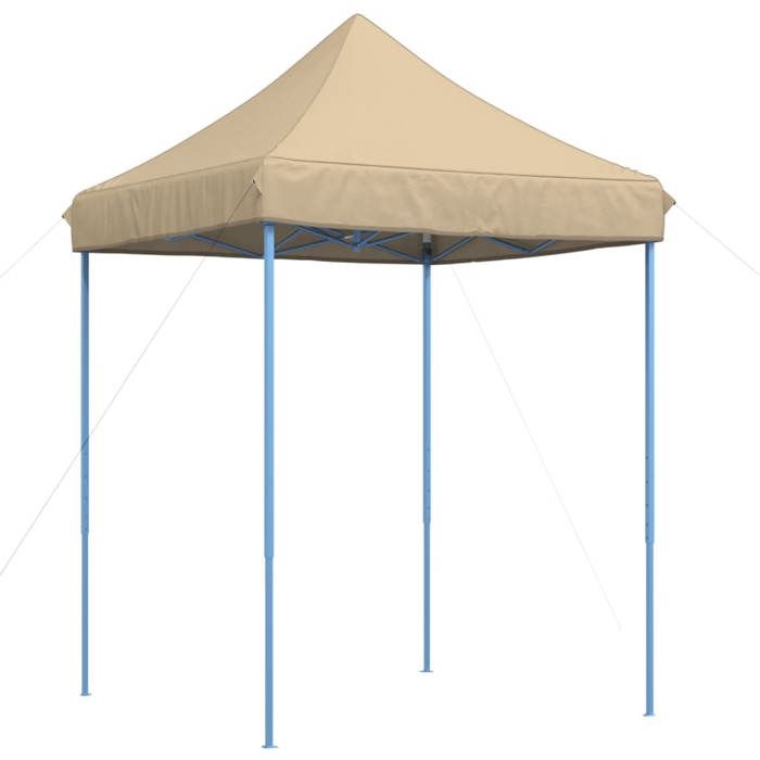 VidaXL Folding Pop-Up Party Tent Beige 200x200x306 Cm, Tent, Awning Tent, Gazebo Awning, Gazebo Tent, 4004983