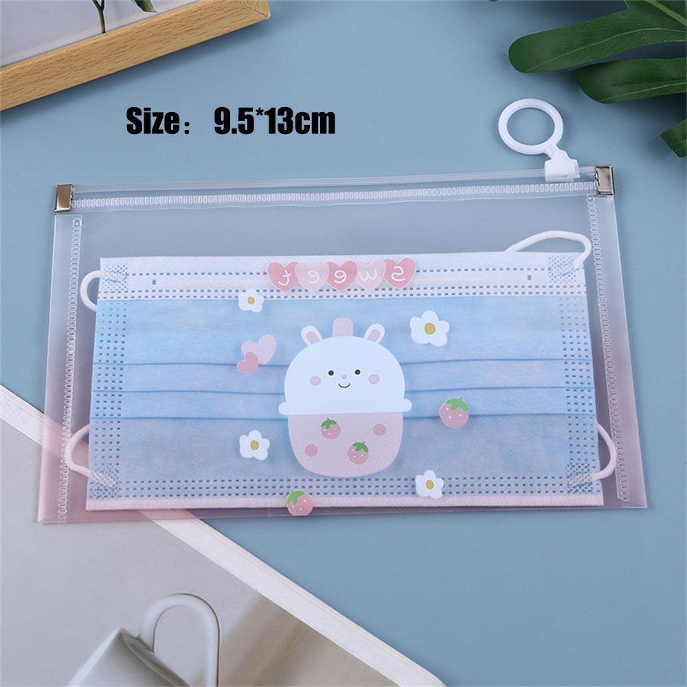 Одноразовые контейнеры для путешествий, держатель для хранения масок с героями мультфильмов, органайзер для масок, сумка для экономии средств для студентов