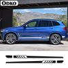Для BMW X5 E70 E53 F15 X3 F25 E83 X6 F16 E71 X1 F48 E84 X2 X4 F26 X7 M2 M3 M4 M5 M6 2 шт. Боковая наклейка на автомобиль Аксессуары для тюнинга автомобиля