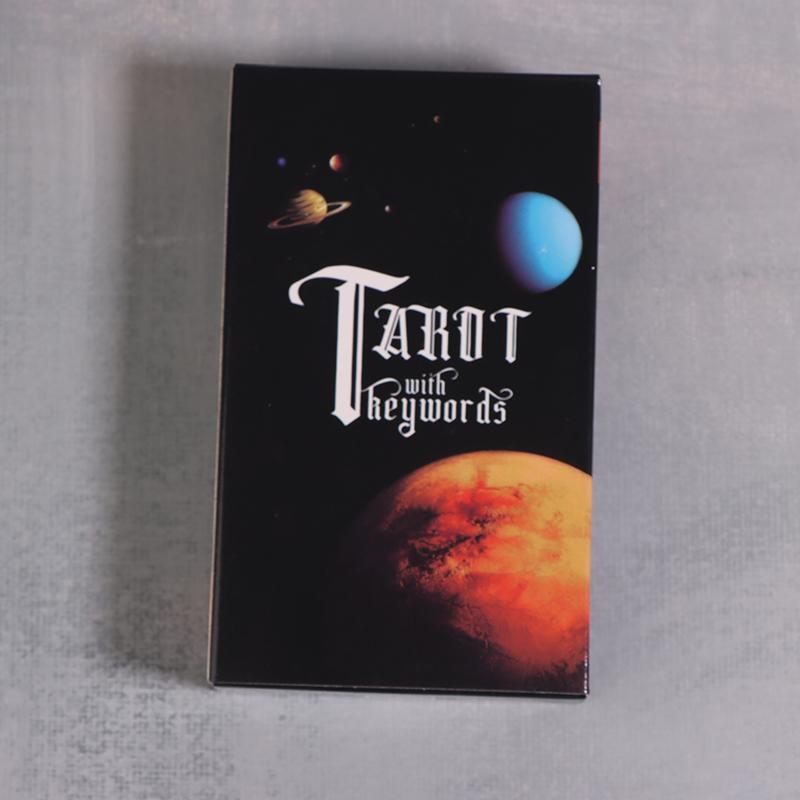 Карты Таро для начинающих со значением на них 78 шт. Карманный размер Таро Обучающая колода Гадание Предсказание Настольная игра