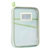 A4 Stationery Storage Bag Double-layer Mesh Zipper Bag Large Capacity Organizer Folders School Office Supplies Stationary Bag