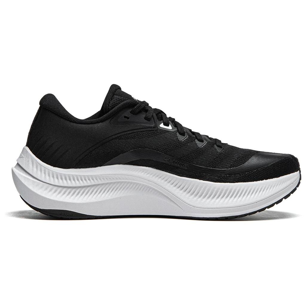 Женские беговые кроссовки Li Ning Yueying 4, низкие, черные с белым, ARHU022-6