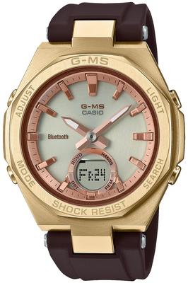 Часы Casio Smartphone Link Solar Precious Heart Brown Baby-G G-MS, модель MSG-B100MV-5AJF, женские.