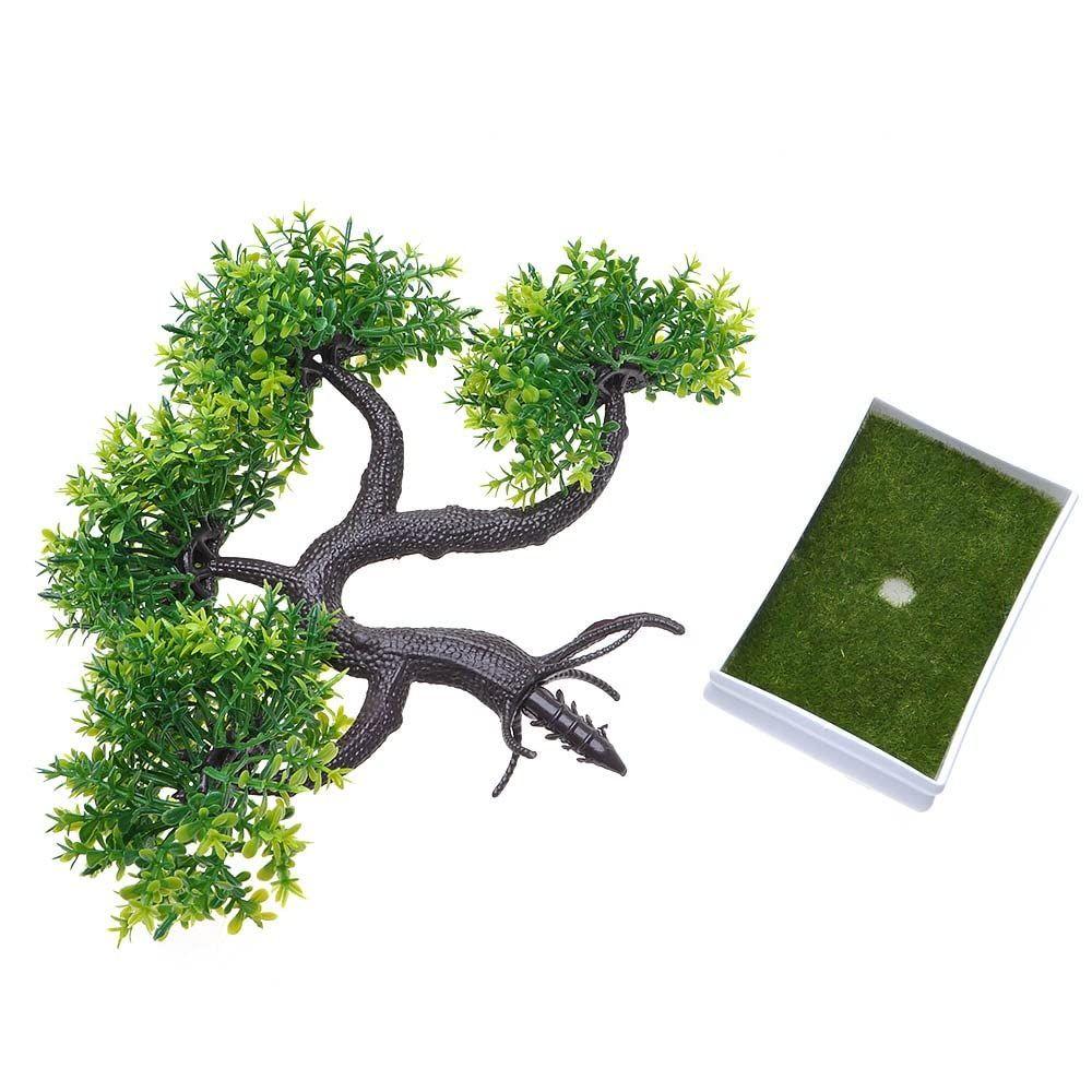 1 шт. Искусственное дерево бонсай с дизайнерским горшком для домашнего декора, искусственное растение бонсай поддельное дерево, гостиная, новое