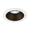 Lot de 10 supports de spots Beta R1 rond blanc/noir MR16 GU10/GU5.3