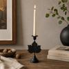 European Style Tabletop Candle Holder Elegant Leaf Candle Stand Candlestick Holder  Wedding Props