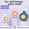 Mute Personal Cooling Clip Fan Bladeless Hanging Waist Fan Handheld Air Cooler  Indoor Outdoor Use