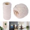 Ручная работа Домашний декор Упаковка для подарков DIY Веревка Шпагат Строка 100% Натуральный Бежевый Хлопок Швейные шнуры