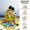 Customiz Name Personality nanimate Insanity  Blanket Soft &Warm Sofa Office Bed Travel Lunch Break Blanket, Gift Suitable All Seasons