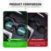 2Pcs Suede Car Water Cup Pad Non-slip Coaster Accessories For Jeep Grand Cherokee Wrangler JK Gladiator Compass Renegade Patriot