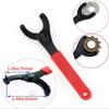 Bicycle Number Eight Shaped Wrench Mountain Bike Fixed-Gear Axle Sleeve Flywheel Lock Ring Installation Removal Tools