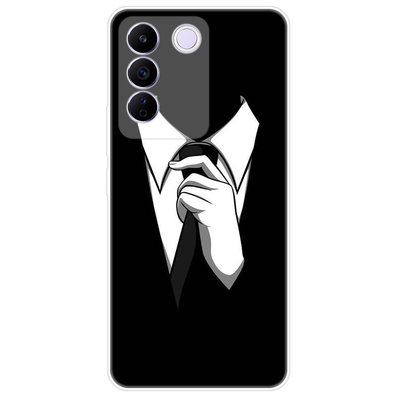 For Vivo V27e V 27e Case Soft Silicone Back Cover Cartoon Phone Case Diversification
