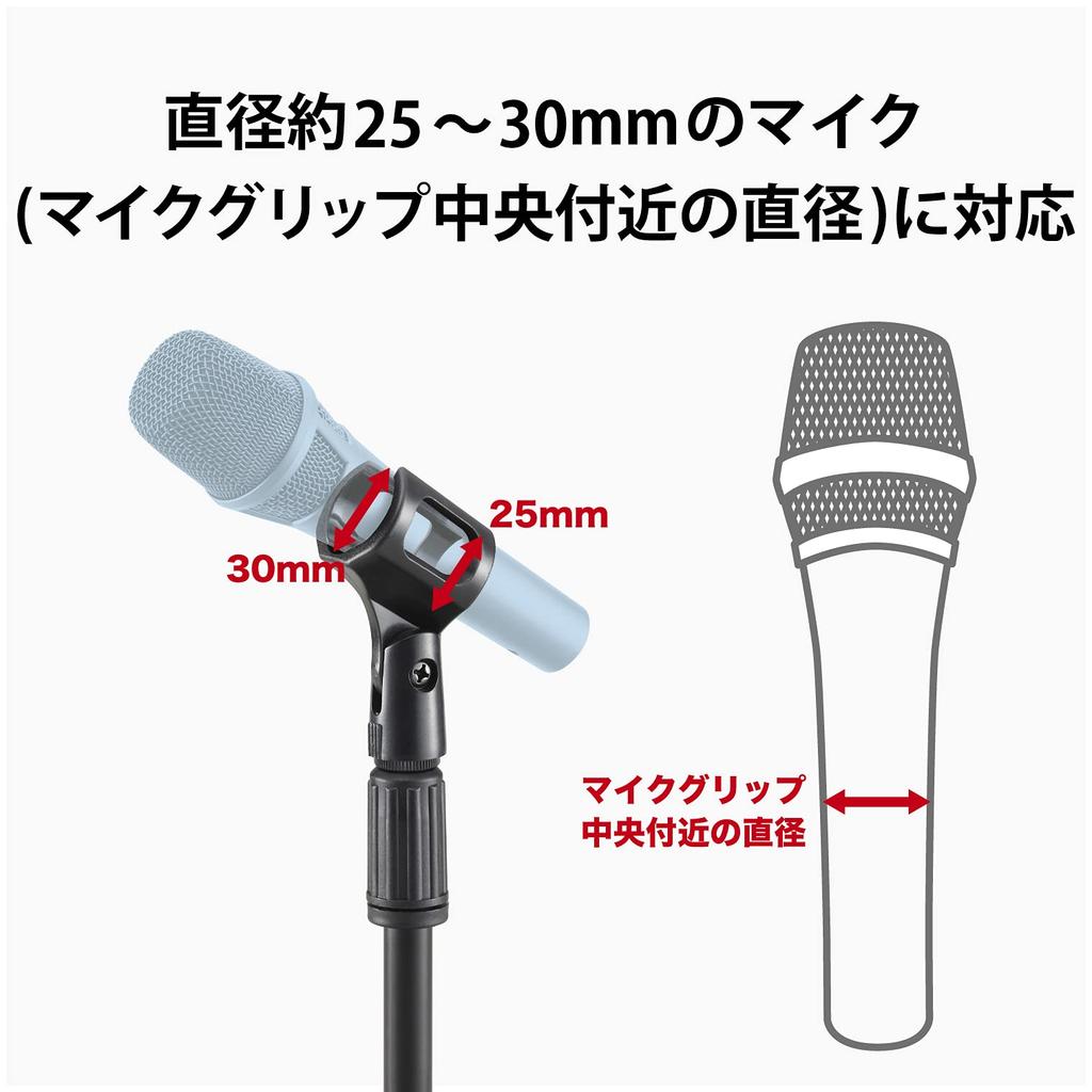 Elecom Микрофон HS-DSARMBK Подставка/Настольный тип/Высота/Регулируемый угол наклона/Черный