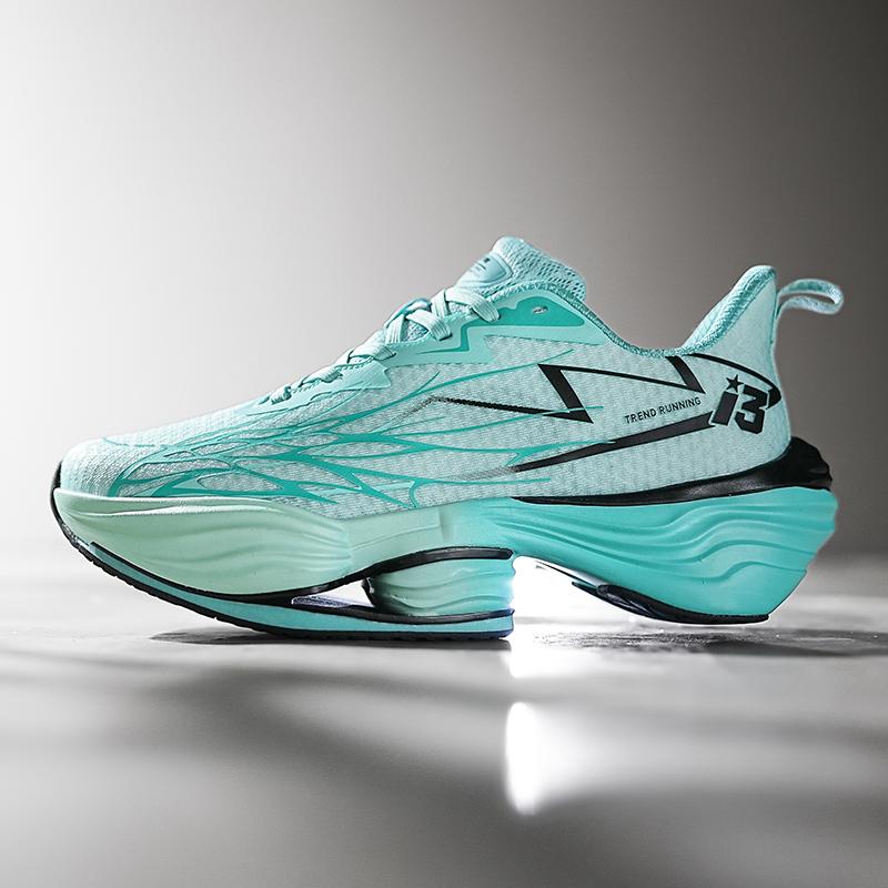 Мужские повседневные летние кроссовки для марафонских тренировок, беговые кроссовки, спортивная обувь, мужские сетчатые дышащие кроссовки с амортизацией, высококачественные нескользящие кроссовки