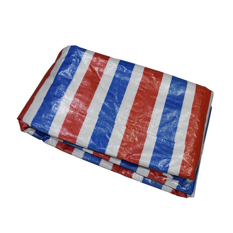 Heavy-Duty Striped Tarpaulin