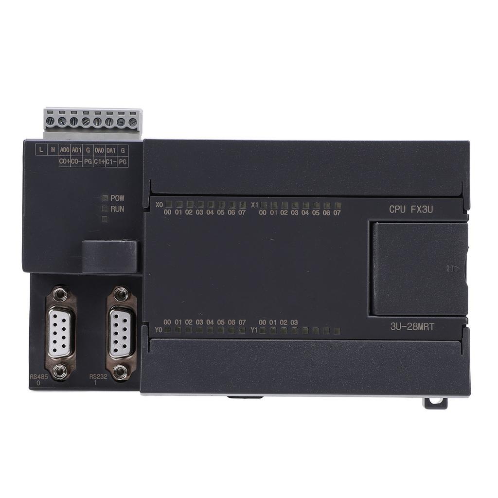 Programmable Logic Module Controller Unit 16 in 12 Out 2 Channel 60K High Speed Counting PLC