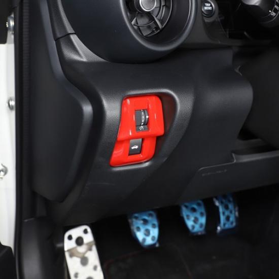 For GT86 /Subaru BRZ -23 ABS Red Tailgate Switch Frame Trim Accessories Kit