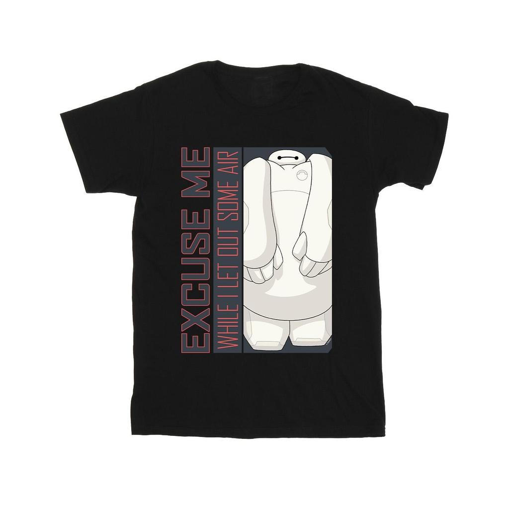 Disney Мужская футболка Big Hero 6 Baymax Excuse Me Some Air