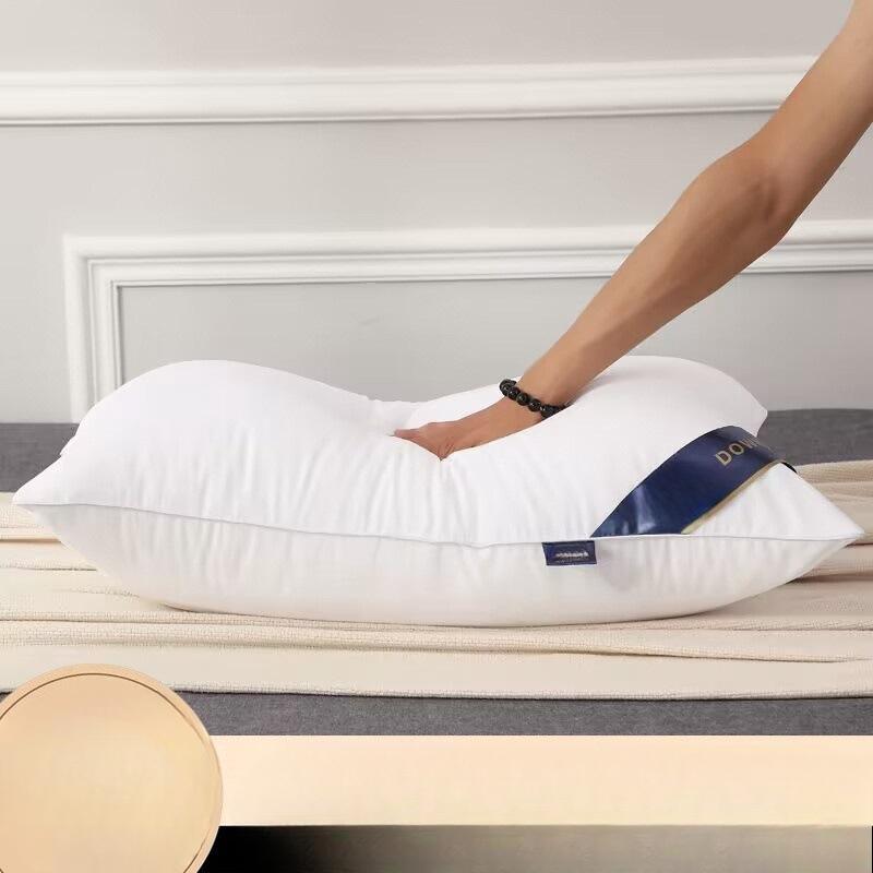 Подушка для отеля Non-Collapse защищает шейный отдел позвоночника High Pillow Core. Домашняя подушка Bed and Breakfast Special Whole-head Pillow Core