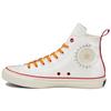 NASA X Chuck Taylor All Star 100 High Top Canvas Sneakers Unisex Sneakers White Orange Red 31303591