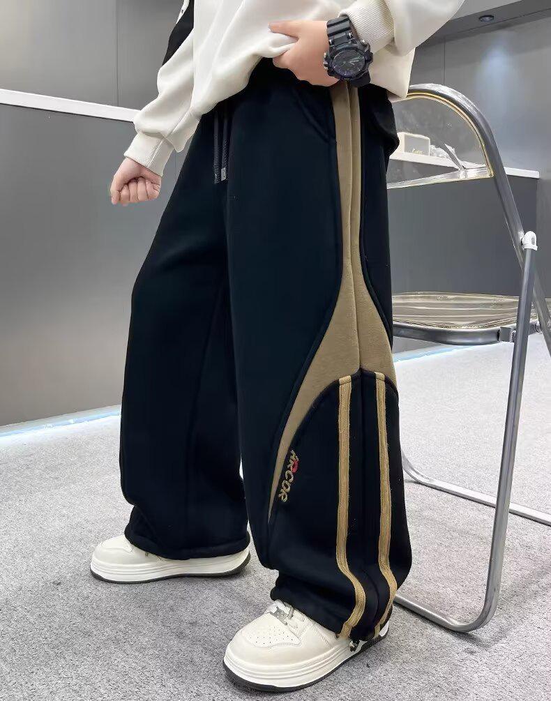 Теплые вельветовые штаны для мальчиков - Универсальные повседневные штаны для детей (Зима/Весна/Осень 2026)