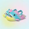 Goosecret 2024 New Shark Slippers For Child Comfort Fashion Cartoon Sandals Kids Outdoor Beach Shoes Adjustable Non-Slip Slides