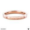 Disney Ring Allergy Free Surgical Stainless Steel 316L Gold Ring DIST001GO TP [White Clover] "Mickey & Minnie" Women's (7)