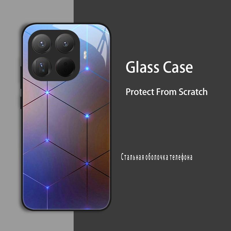 Для Xiaomi 15T Pro Чехол Накладка Чехол из закаленного стекла Жесткий бампер Для Xiaomi mi 15 t 15T Pro 5G 2025 Защитный чехол Протектор Funda