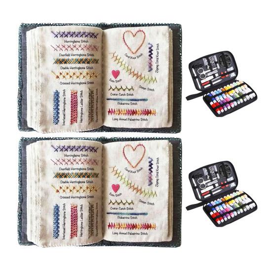 Набор для вышивания Книга стежков DIY Книга-руководство для начинающих и любителей рукоделия