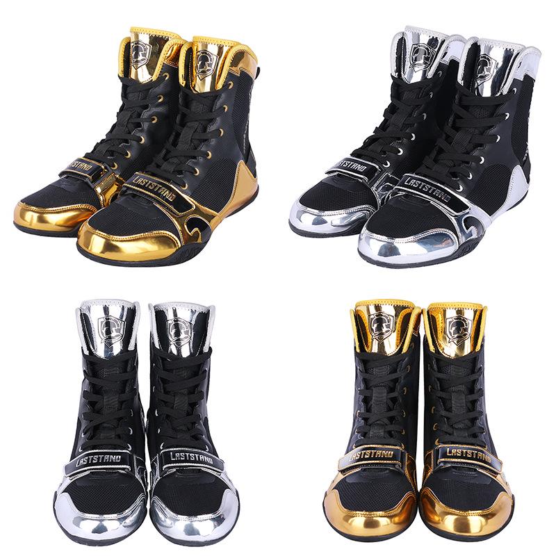 Профессиональные боксерки и борцовки с высоким верхом - Дышащие, Нескользящие для мужчин и женщин