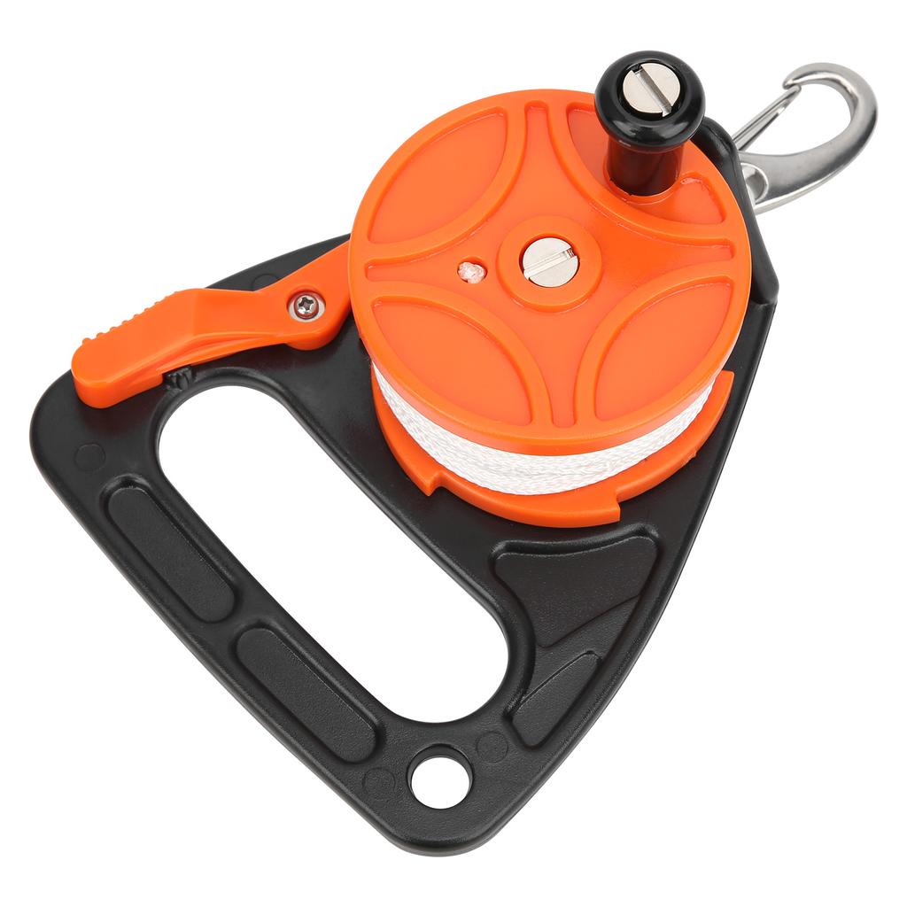 150ft Diving Line Reel Diving Equipment with Handle Card Position PP Rope Combinationorange