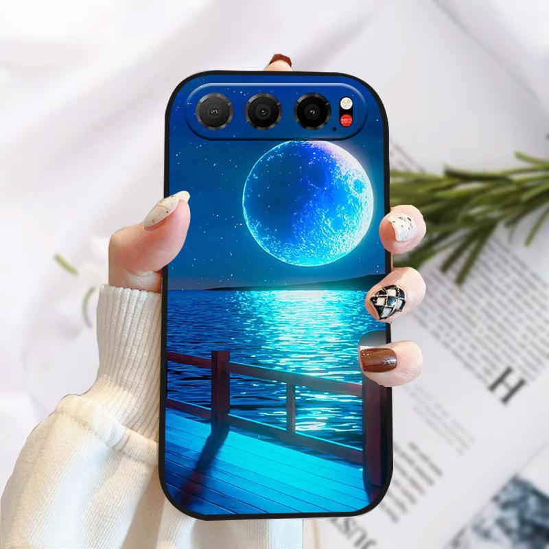 Силиконовый чехол для телефона ZTE Blade A76 5G Чехлы Etui для ZTE A76 BladeA76 A 76 Чехол Funda Z2469N Мягкий ТПУ Матовый корпус Бампер
